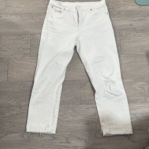 GAP Women's White Jeans